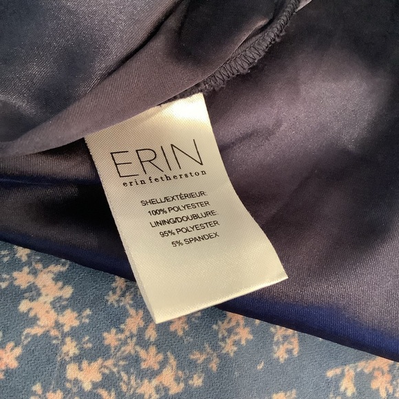Erin Fetherston Wrap Skirt Purple Floral NWT Lightweight - Picture 5 of 7